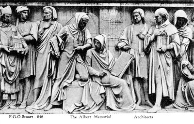 Bas Relief from the Albert Memorial, London by Unbekannt