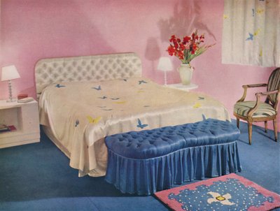 Bedroom Designed by Green and Abbott, Ltd., 1939 by Unbekannt