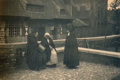 Behind the Gruuthuse. Types of Bruges, c1910 by Unbekannt