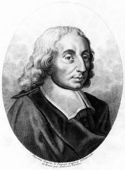 Blaise Pascal, French mathematician, physicist and philosopher by Unbekannt