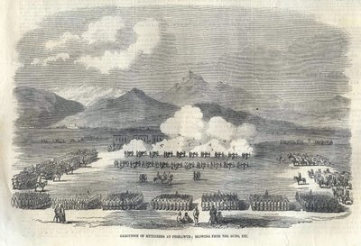 Blowing from Guns in British India by Unbekannt