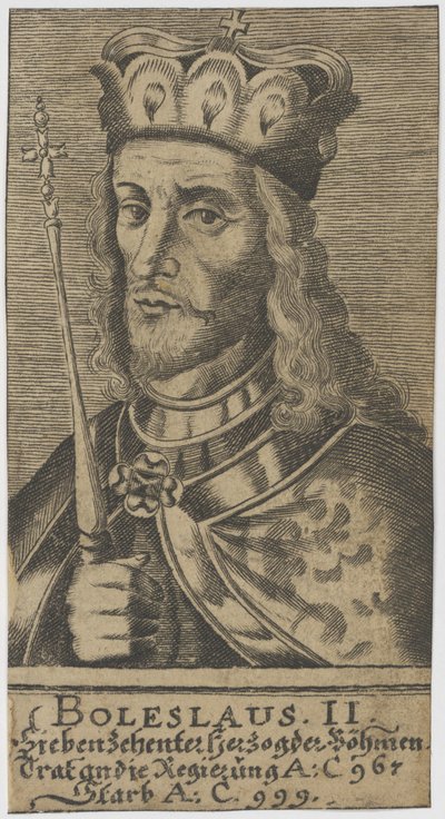Boleslaus II the Pious, Duke of Bohemia by Unbekannt