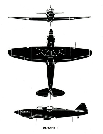 Boulton Paul Defiant I, 1941 by Unbekannt