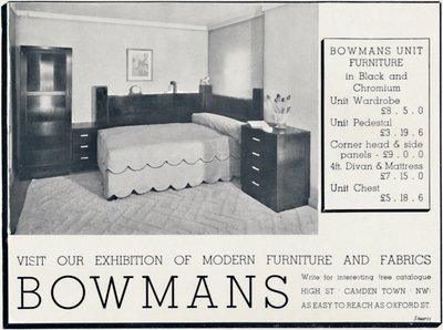 Bowmans - Visit our Exhibition of Modern Furniture and Fabrics by Unbekannt