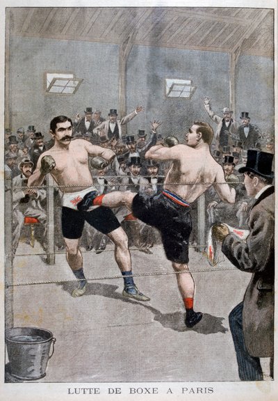 Boxing in Paris by Unbekannt