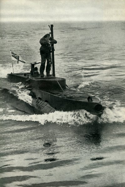 British X-Craft midget submarine, World War II, 1945 by Unbekannt