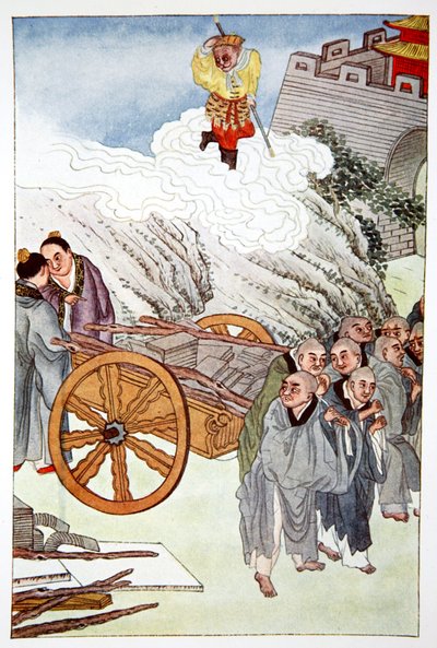 Buddhists as Slaves in Slow-Carts Country by Unbekannt