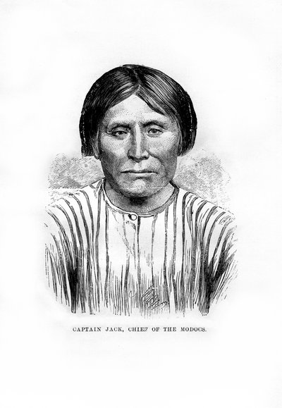 Captain Jack, Chief of the Native American Modoc Tribe by Unbekannt