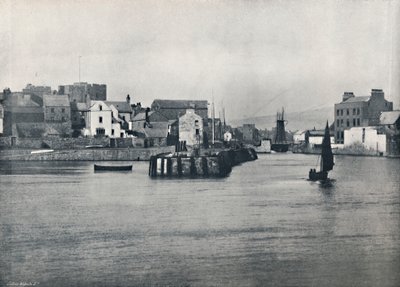 Castletown - From the Pier, Showing the Castle of Rushen by Unbekannt