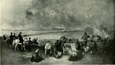 Cawnpore - The Passage of the Ganges with the Refugees from Lucknow...November 1857 by Unbekannt
