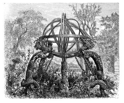 Celestial Sphere in the Old Observatory, Peking, c1890 by Unbekannt