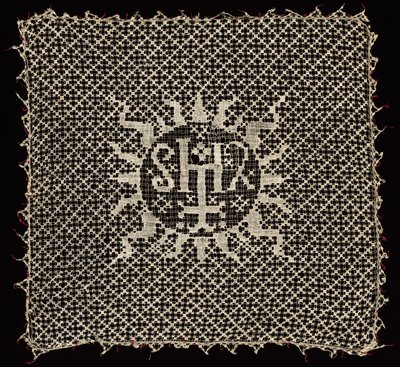 Chalice Veil with Monogram of Christ by Unbekannt