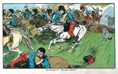 Charge of the Light Brigade at Balaclava, Crimean War, 25 October 1854, Early 20th Century by Unbekannt