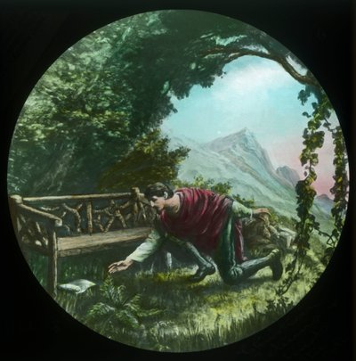 Christian Returns and Finds the Scroll by Unbekannt