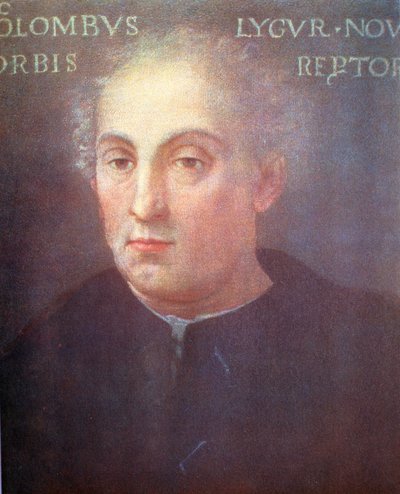 Christopher Columbus, Genoese Navigator and Explorer by Unbekannt