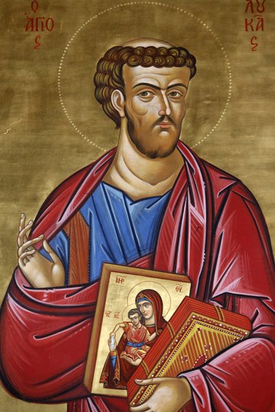 Church of Archangel St. Michael Trypiotis, St. Luke Icon, Nicosia, Cyprus by Unbekannt