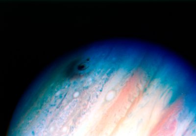 Comet Shoemaker-Levy colliding with Jupiter, 20 July 1994 by Unbekannt