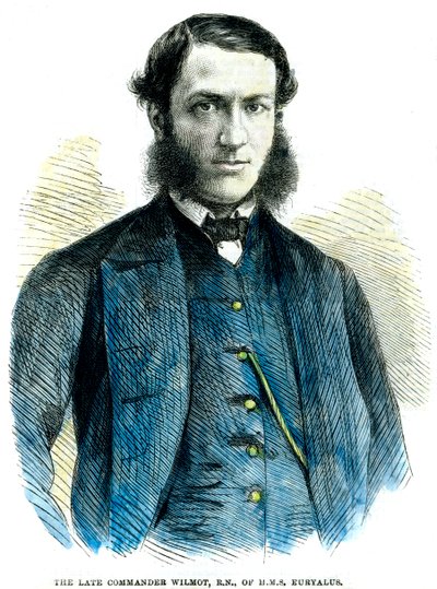 Commander Wilmot, of HMS Euryalus by Unbekannt