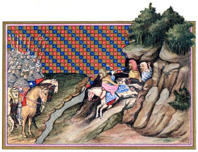 Conference of the Earl of Gloucester and an Irish Chief, Richard II