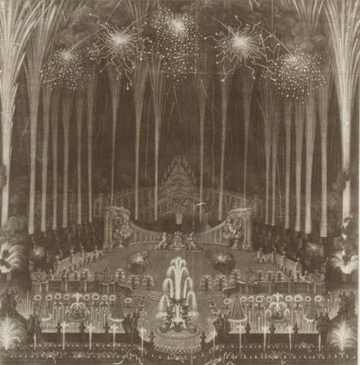 Coronation of Czarina Elizabeth, Moscow, April 25, 1742 by Unbekannt