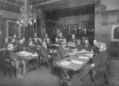 Court of the Cutlers Company: Examining the Work of Their Apprentices, London by Unbekannt