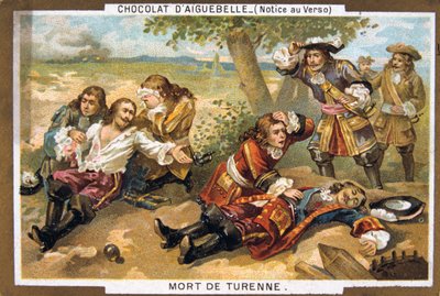 Death of Marshall Turenne, 1675, 19th Century by Unbekannt