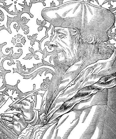 Desiderus Erasmus, 15th-16th Century Dutch Humanist and Scholar, 19th Century by Unbekannt