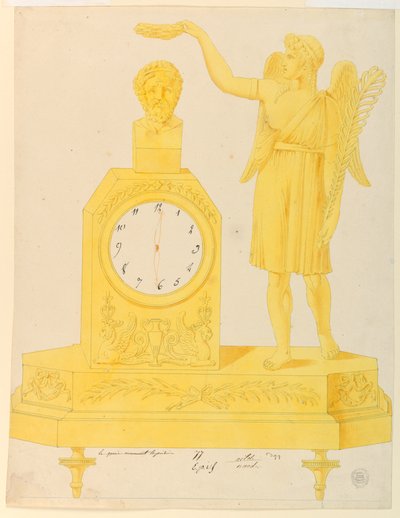 Design for a Clock by Unbekannt