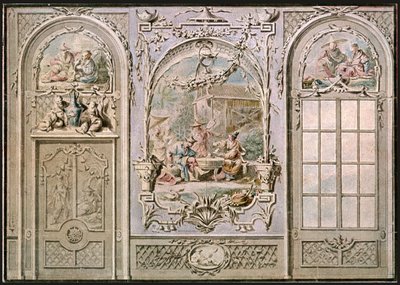 Design for Mural Decoration, Italy, 1928 by Unbekannt