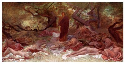 Dionysus and the Maenads, 1901 by Unbekannt