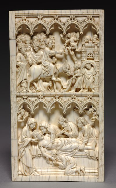 Diptych with Scenes from the Life of Christ (detail) by Unbekannt