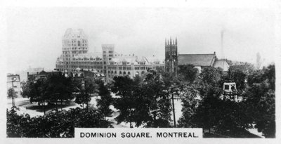 Dominion Square, Montreal, Canada by Unbekannt