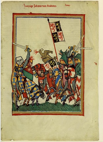 Duke John I of Brabant from the Codex Manesse by Unbekannt