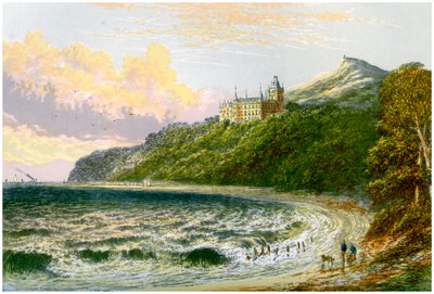 Dunrobin Castle, Sutherland, Scotland, home of the Duke of Sutherland, c1880 by Unbekannt