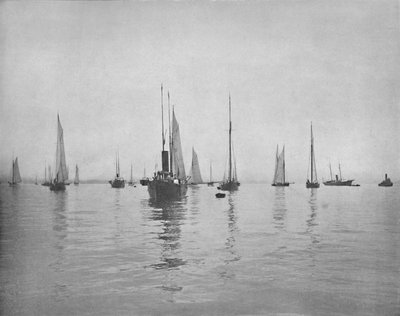 Early Morning on New York Bay by Unbekannt