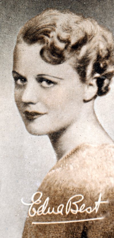 Edna Best 1900-1974, British Stage and Screen Actress, 1935 by Unbekannt