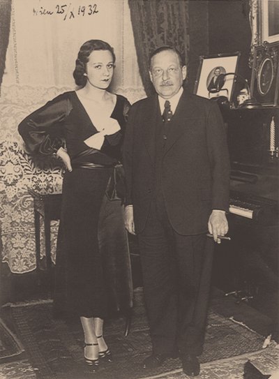 Emmerich and Vera Kalman by Unbekannt