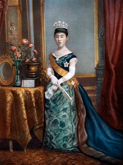 Empress Shoken, empress consort of Japan, late 19th-early 20th century by Unbekannt
