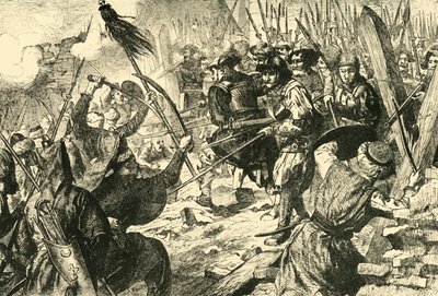 Final Assault of the Turks in their First Siege of Vienna 1529 by Unbekannt