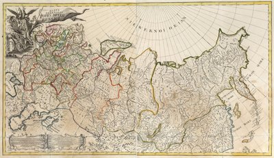 First General Map of the Russian Empire by Unbekannt