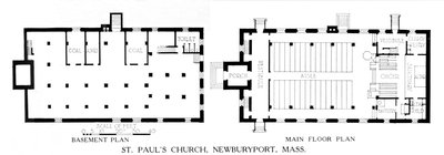 Floor plans, St Paul