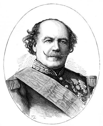 Francois Certain Canrobert 1809-1895, General and Marshal of France by Unbekannt