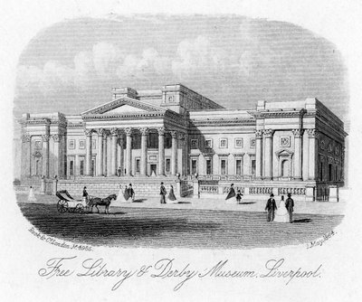 Free Library and Derby Museum, Liverpool by Unbekannt