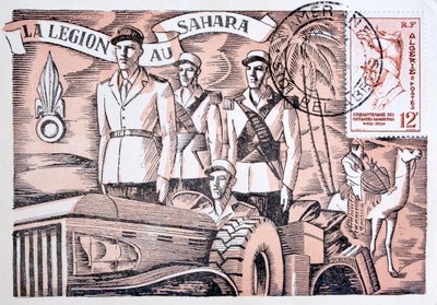 French Foreign Legion Postcard by Unbekannt