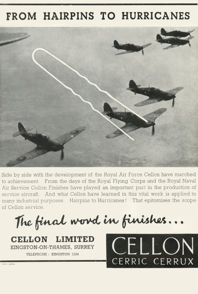From Hairpins to Hurricanes - Cellon Limited, 1941 by Unbekannt