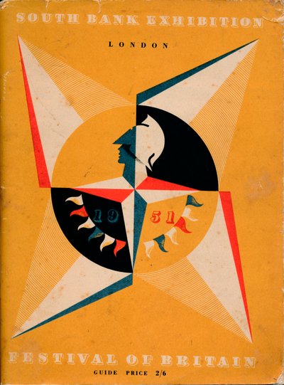 Front Cover of a Guide to the Festival of Britain, 1951 by Unbekannt