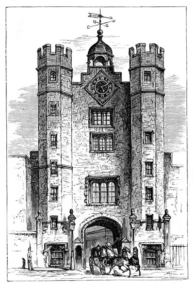 Gateway to St Jamess Palace, London by Unbekannt