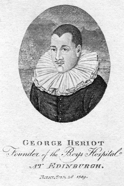 George Heriot, Scottish Goldsmith and Philanthropist by Unbekannt