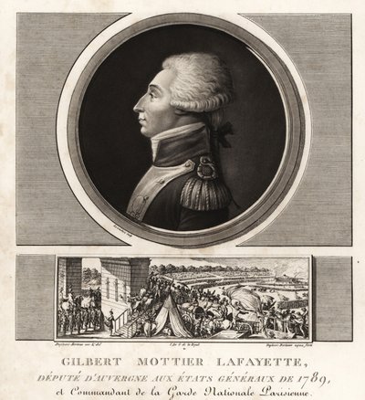 Gilbert Mottier Lafayette, Deputy of Auvergne to the Estates General by Unbekannt