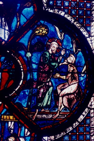 God creating Adam by Unbekannt